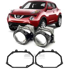 Линзы для фар Nissan Juke (YF15) рестайл [2014-2020] для замены на светодиодные Би-ЛЕД модули