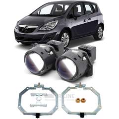 Линзы для фар Opel Meriva (B) дорестайл [2010-2014] AFS для замены на светодиодные Би-ЛЕД модули