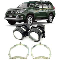 Линзы для фар Toyota Land Cruiser Prado (150) дорестайл [2009-2015] AFS для замены на светодиодные Би-ЛЕД модули