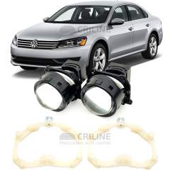 Линзы для фар Volkswagen Passat (B7) [2011-2015] AFS для замены на светодиодные Би-ЛЕД модули