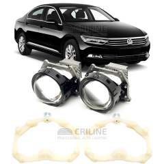 Линзы для фар Volkswagen Magotan AFS для замены на светодиодные Би-ЛЕД модули