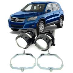 Линзы для фар Volkswagen Tiguan (I) дорестайл [2007-2011] AFS для замены на светодиодные Би-ЛЕД модули