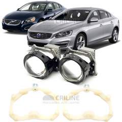 Линзы для фар Volvo S60 (II) [2010-2018] AFS для замены на светодиодные Би-ЛЕД модули