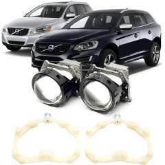 Линзы для фар Volvo XC60 (I) [2008-2017] AFS для замены на светодиодные Би-ЛЕД модули