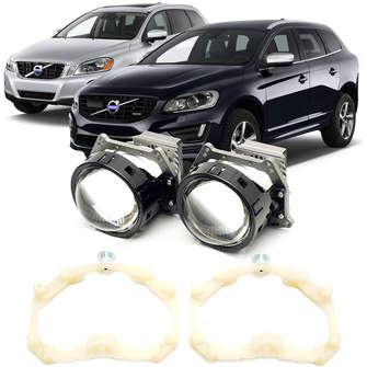Линзы для фар Volvo XC60 (I) [2008-2017] AFS для замены на светодиодные Би-ЛЕД модули