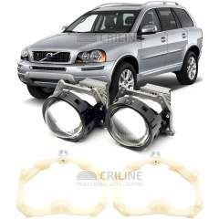 Линзы для фар Volvo XC90 (I) рестайл [2006-2014] AFS для замены на светодиодные Би-ЛЕД модули