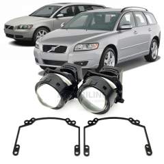 Линзы для фар Volvo V50 (I) [2004-2012] для замены на светодиодные Би-ЛЕД модули