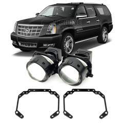 Линзы для фар Cadillac Escalade (III) [2006-2015] для замены на светодиодные Би-ЛЕД модули