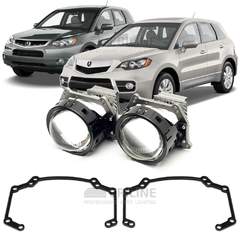 Линзы для фар Acura RDX (I) [2006-2013] для замены на светодиодные Би-ЛЕД модули