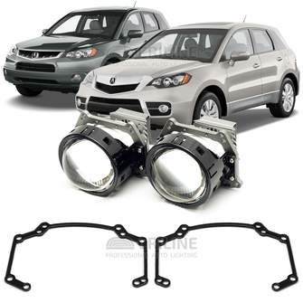 Линзы для фар Acura RDX (I) [2006-2013] для замены на светодиодные Би-ЛЕД модули