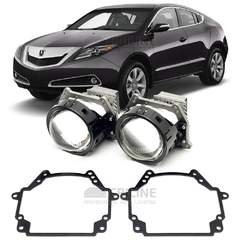 Линзы для фар Acura ZDX (I) [2009-2013] для замены на светодиодные Би-ЛЕД модули