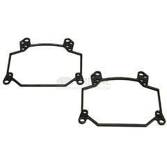 Переходные рамки Nissan X-Trail II (T31) дорестайл [2007-2011] под линзы Hella 3r/5r, Би-Лед