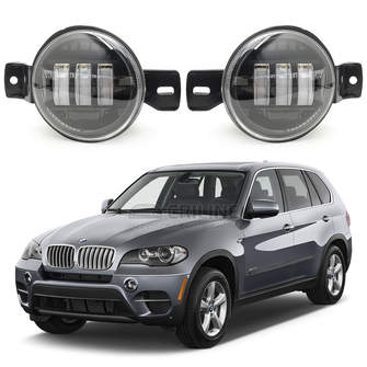 Светодиодные противотуманные фары BMW X5 E70 рестайл (2010-2013)