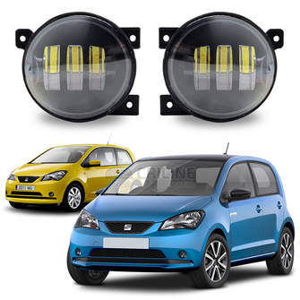 Светодиодные противотуманные фары 60 Ватт SEAT Mii [2011-н.в.] 3 линзы