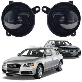 Светодиодные противотуманные фары Audi A4/S4 Quattro [2008-2012] Tandem Premium