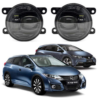 Светодиодные противотуманные фары Honda Civic IX универсал [2011-2017] Tandem Premium