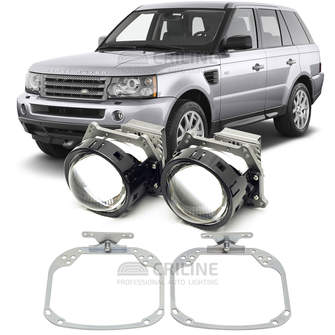 Линзы для фар Land Rover Range Rover Sport I (L320) дорестайл [2005-2009] AFS для замены на светодиодные Би-ЛЕД модули