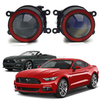 Светодиодные противотуманные фары Ford Mustang VI дорестайл [2014-2017] Premium Spot