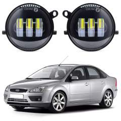 Светодиодные противотуманные фары 60 Ватт Ford Focus II дорестайл [2005-2008] (штатная регулировка)