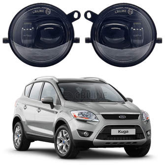 Светодиодные противотуманные фары Ford Kuga I [2008-2013] (штатная регулировка) Tandem Premium