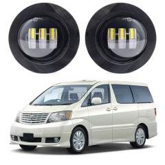 Светодиодные противотуманные фары 60 Ватт Toyota Alphard I дорестайл [2002-2005]
