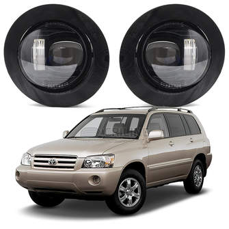 Светодиодные противотуманные фары Toyota Highlander I (XU20) дорестайл [2000-2003] Tandem Premium