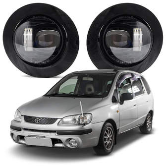 Светодиодные противотуманные фары Toyota Corolla Spacio I (E110) дорестайл [1997-1999] Tandem Premium