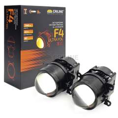 Светодиодные противотуманные Bi-LED модули Straight Premium F4