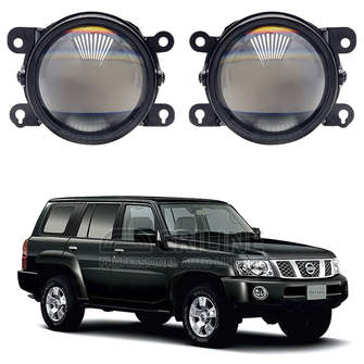 Светодиодные противотуманные фары Nissan Patrol V (Y61) рестайл [2004-2010] Sraight Premium F4