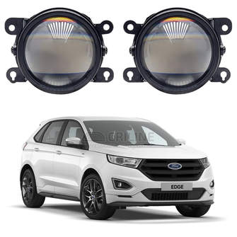 Светодиодные противотуманные фары Ford Edge II дорестайл [2015-2018] Sraight Premium F4
