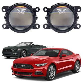 Светодиодные противотуманные фары Ford Mustang VI дорестайл [2014-2017] Sraight Premium F4