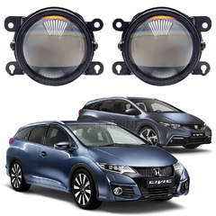 Светодиодные противотуманные фары Honda Civic IX универсал [2011-2017] Sraight Premium F4