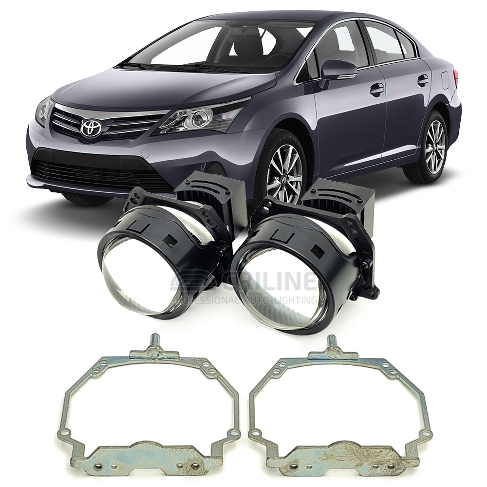 Линзы для фар Toyota Avensis (T270) рестайл [2011-2015] AFS для замены на светодиодные Би-ЛЕД модули